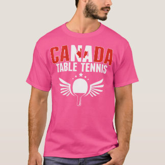 Camiseta Mesa do Canadá - Suporte ao Ping canadense