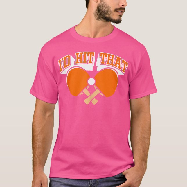 Camiseta Mesa Eu Atingiria Aquele Pino Engraçado (Frente)