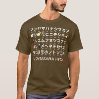 Mesa Katakana (Sushi) Japonês