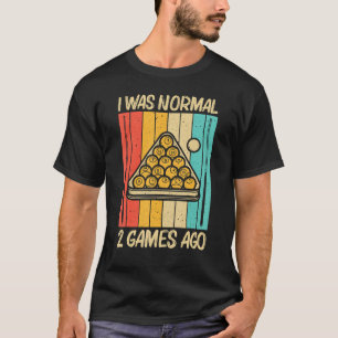 Camiseta Mesa Legal Para Homens Mulheres Snooker Bilhar Bol