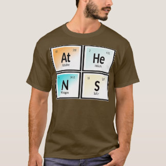 Camiseta Mesa Periódica de Atenas
