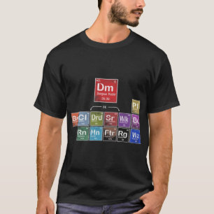 Camiseta Mesa periódica de DnD