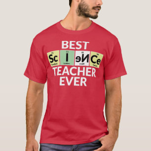 Camiseta Mesa Periódica De Elementos - Melhor Professora De