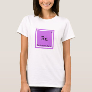 Camiseta Mesa Periódica de Enfermeiro Registrada de Ordem d