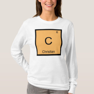 Camiseta Mesa Periódica do Elemento Químico da Denominaç