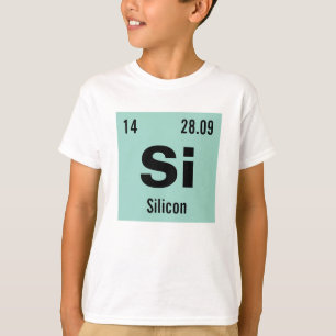 Camiseta Mesa periódica do Modelo de Elementos