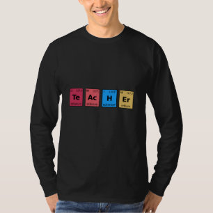 Camiseta Mesa periódica do professor