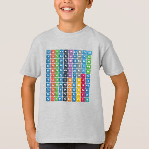 Camiseta Mesa periódica dos elementos 3