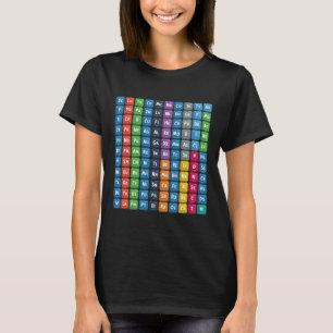 Camiseta Mesa periódica dos elementos 3