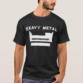 Camiseta Mesa periódica: metal pesado