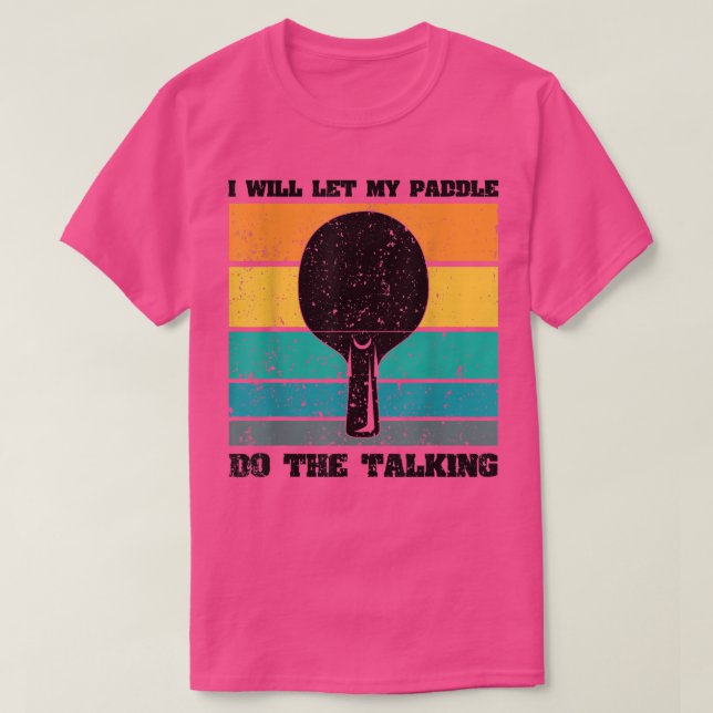 Camiseta Mesa Ping Ping Ping Pong - T-Shirt (Frente do Design)