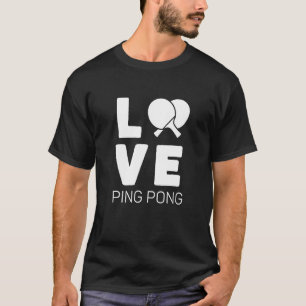 Camiseta Mesa Ping Pong Love