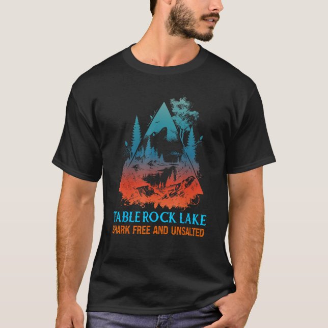 Camiseta Mesa Rock Lake Shark Free e Unsalgada Natu (Frente)