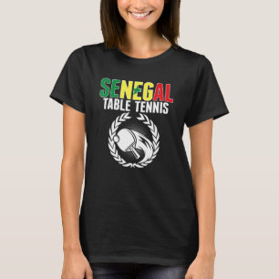Camiseta Mesa Senegal Tênis Ping Pong Suppor