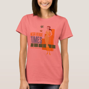 Camiseta Mesa Verde Times para raparigas