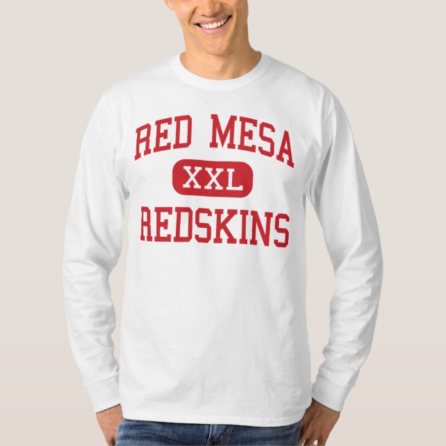 Camiseta Mesa vermelho - Redskins - altos - arizona da (Frente)