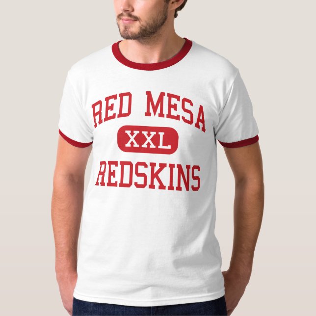 Camiseta Mesa vermelho - Redskins - altos - arizona da (Frente)