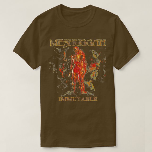Camiseta Meshuggah TShirt (Frente do Design)
