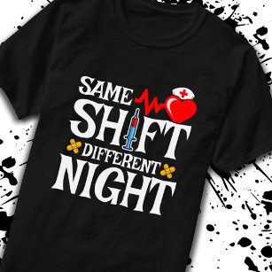 Camiseta Mesma Turnê Diferente Noite - Enfermeira de Turnos