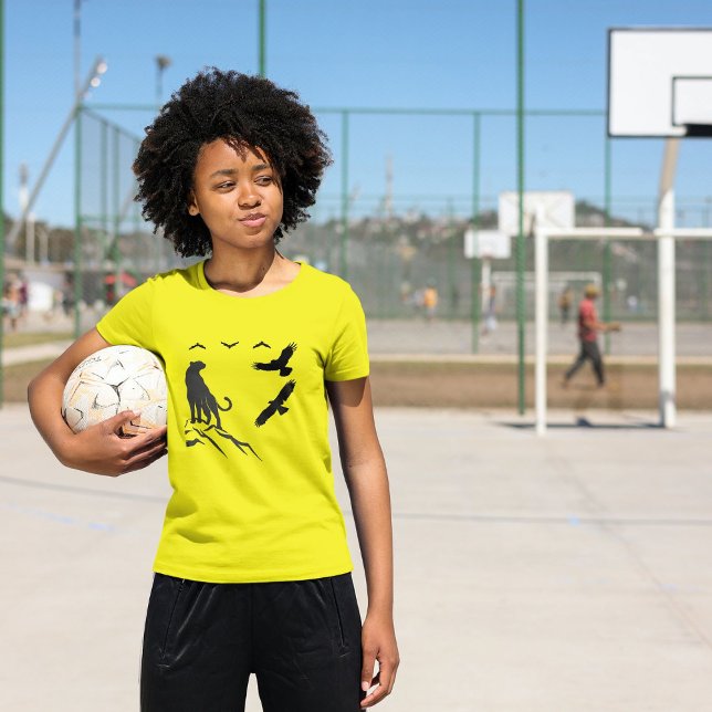 Camiseta Mesmerização: Leopardo Majestoso das Montanhas (Criador carregado)