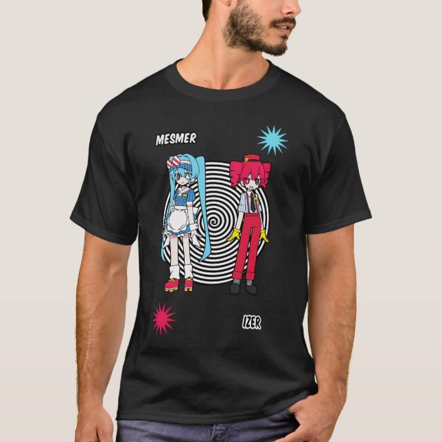 Camiseta Mesmerizer - Design de Música Vocaloide (Frente)