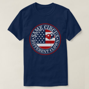 Camiseta Mesmo Circo Diferente Palhaço EUA