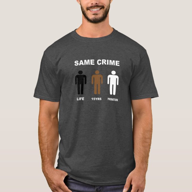 Camiseta mesmo crime (Frente)