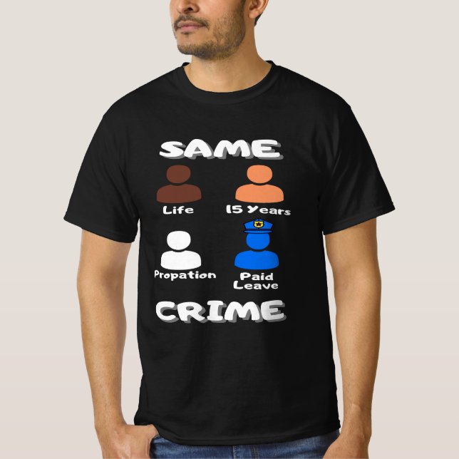 Camiseta Mesmo Crime (Frente)