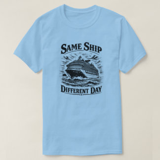 Camiseta Mesmo Navio Dia Diferente