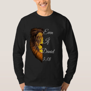 Camiseta Mesmo Que Daniel 318 Bíblia Verse