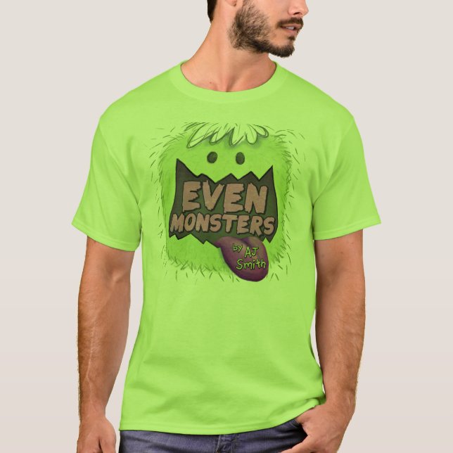Camiseta MESMO tamanho do t-shirt de Glubb dos MONSTRO: (Frente)