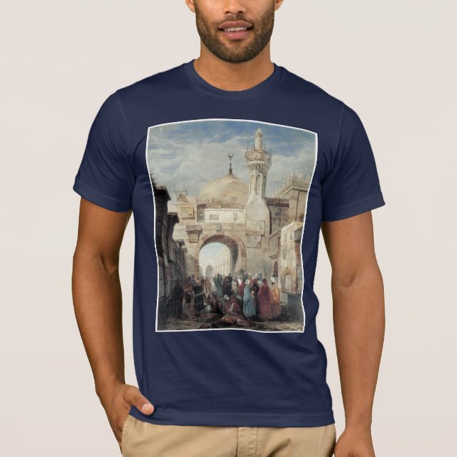 Camiseta Mesquita do Al Azhar no Cairo (Frente)