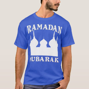 Camiseta Mesquita Islâmica Ramadan Mubarak Mubarak Muçulman