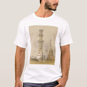 Camiseta Mesquitas arruinadas no deserto, a oeste da