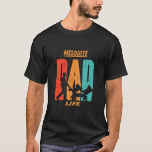Camiseta Mesquite Estado Nativo Engraçado Pai de Sinalizado