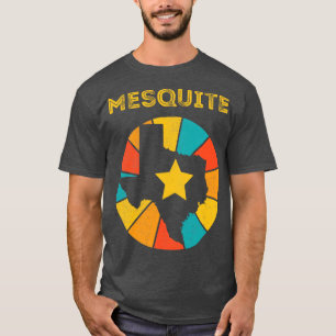 Camiseta Mesquite Texas Vintage angustiou Souvenir 1