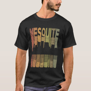 Camiseta Mesquite Vintage Mesquite Texas Retro Céu de Mesqu