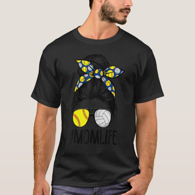 Camiseta Mess de Dia de as mães de Voleibol de Boca-Cola Le (Frente)