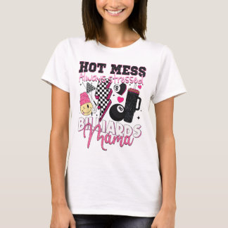 Camiseta Mess quente sempre ressaltou Billiard Mama Mama D