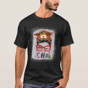 Camiseta Messbun Papais noeis Favoritos da CNA Enfermeira d