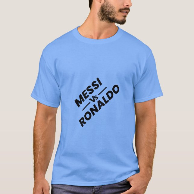 Camiseta Messi vs Ronaldo (Frente)