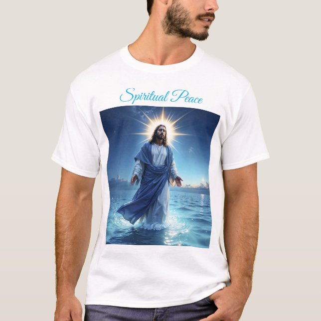 Camiseta Messias Jesus Cristo, graça e arte sereníssima (Frente)