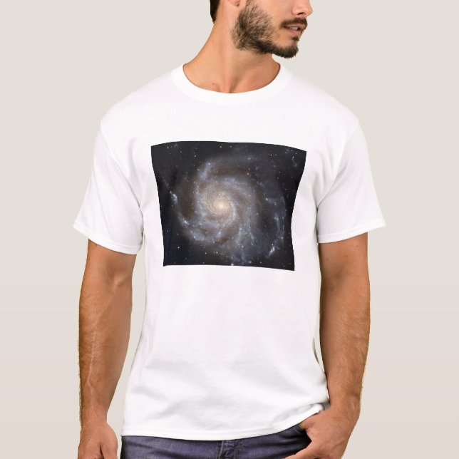Camiseta Messier 101, a Galáxia PinWheel (Frente)