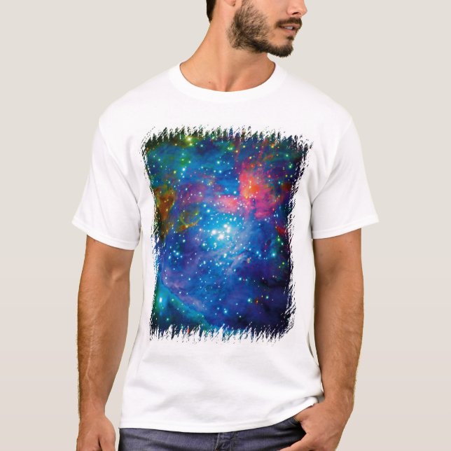Camiseta Messier 42 Orion Nebula Infrared ESO Space Foto (Frente)