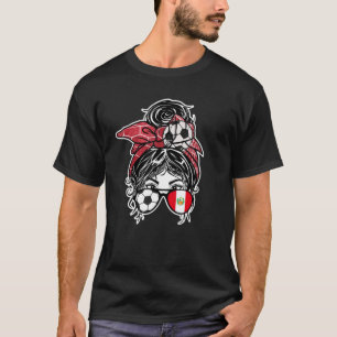 Camiseta Messun Hair Soccer Girl Peru Jersey Sp