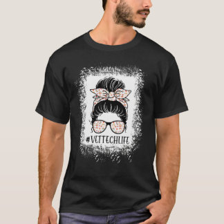 Camiseta Messun Hair Sun Glass Vet Tech Life Veterinaria