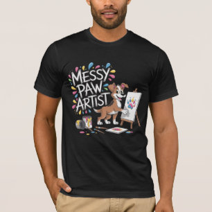 Camiseta Messy Paw Artist