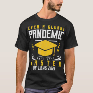 Camiseta Mestrado De Graduação De Formandos De 2021