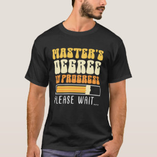 Camiseta Mestrado em Andamento Mestre