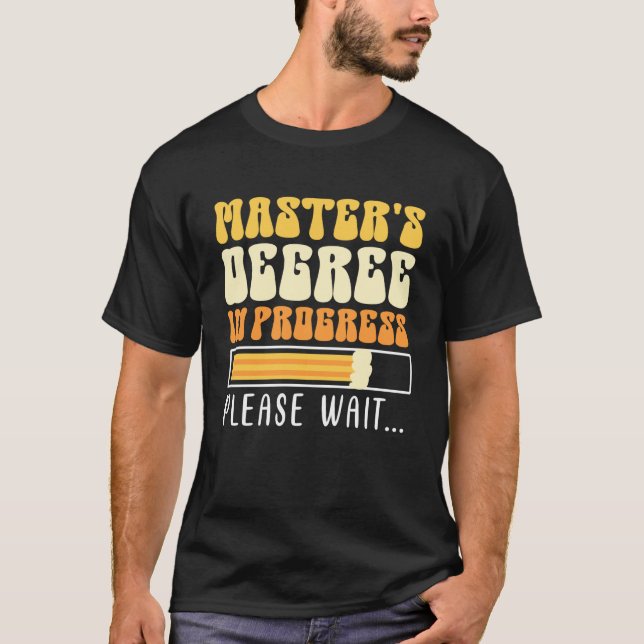 Camiseta Mestrado em Andamento Mestre (Frente)